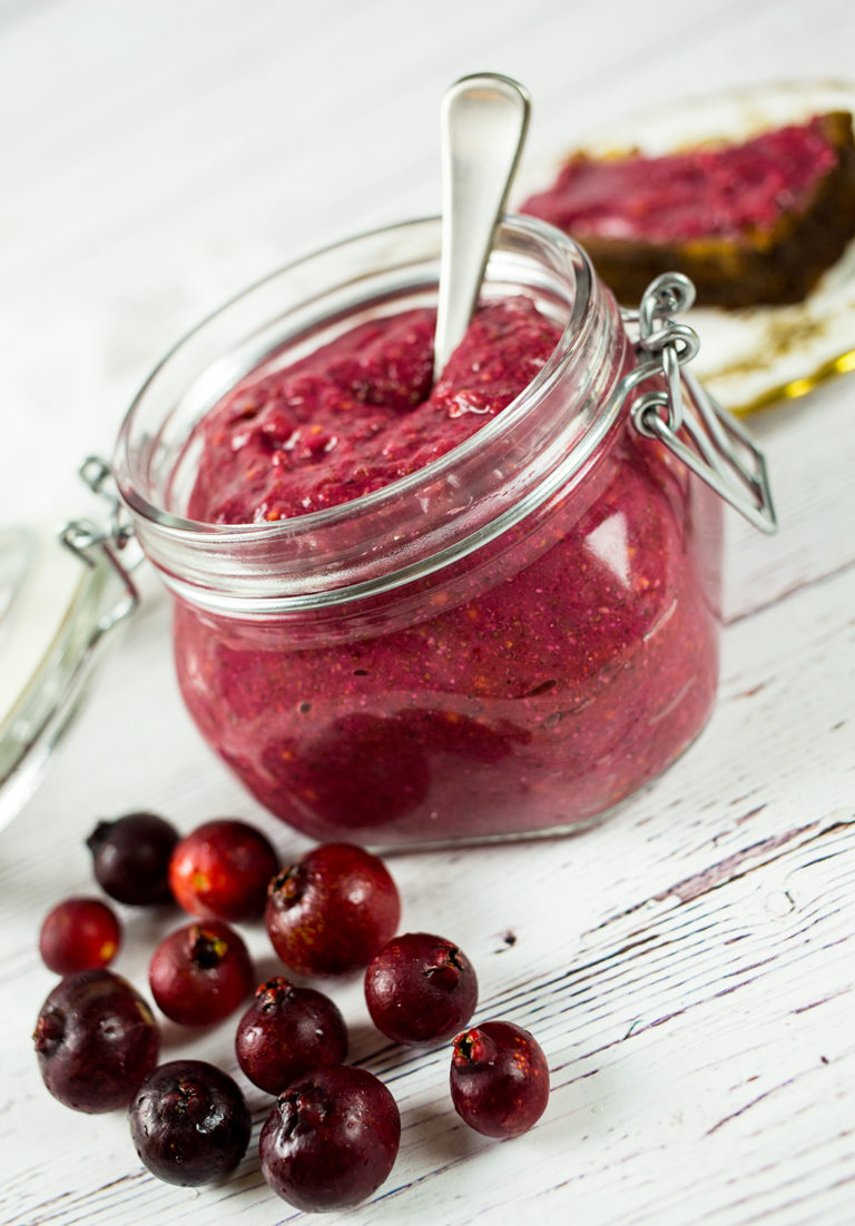 Easy Chia Jam - A healthy alternative to jam made with chia seeds and fruit. Refined sugar free.