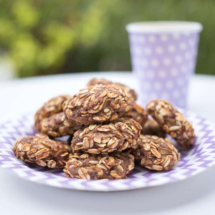 Banana, Pear and Oat Toddler Cookies