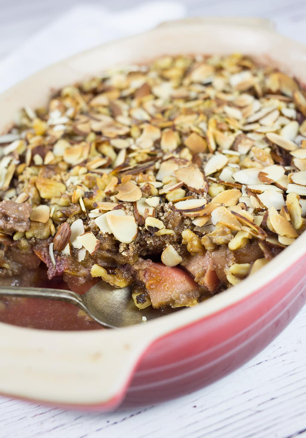 Apple and Plum Crisp - Gluten Free and Paleo