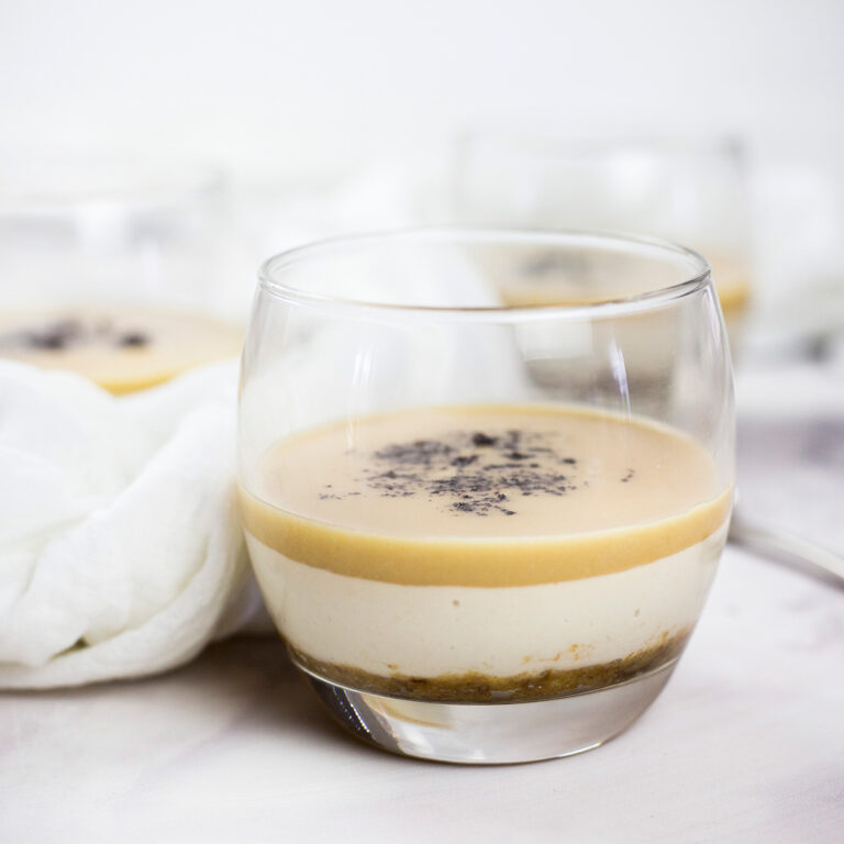 Mini Salted Caramel Desserts (Dairy-Free & Vegan)