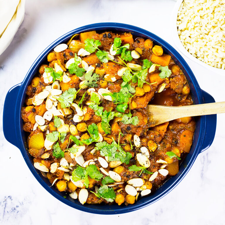 Moroccan Chickpea Stew (Gluten Free & Vegan)