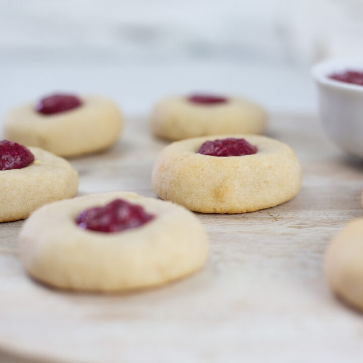 Gluten-Free Thumbprint Cookies