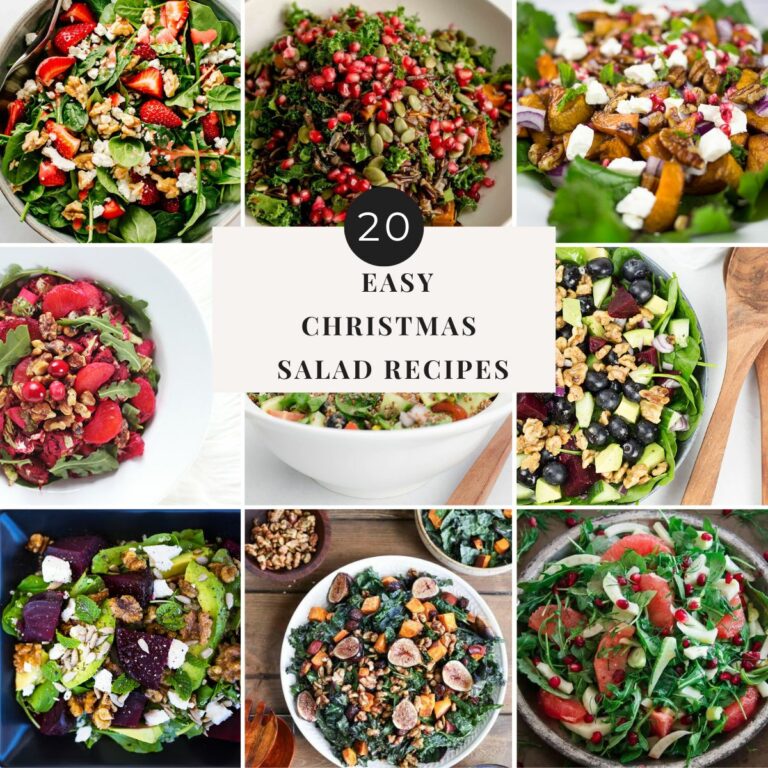 20 Easy Christmas Salad Recipes